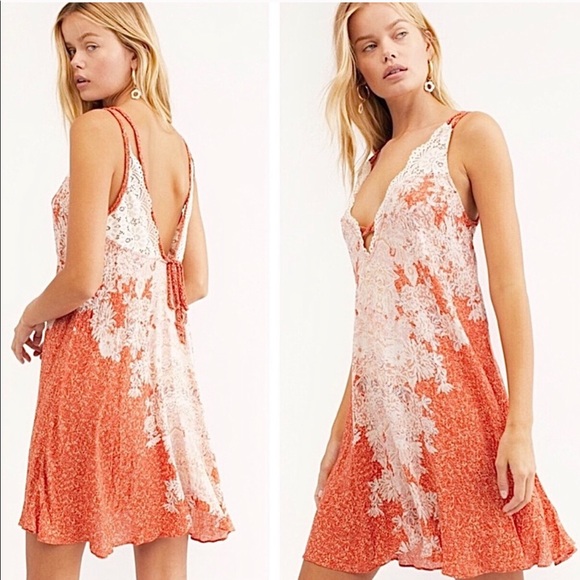 Free People Dresses & Skirts - Free People Morning Sun Slip Summer Mini Dress